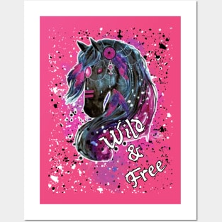 Wild and Free Posters and Art